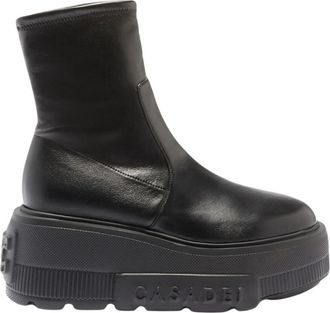 Casadei Nexus Enkellaars - Dames - Enkellaarsjes - Zwart - 40 EU - Schoenen