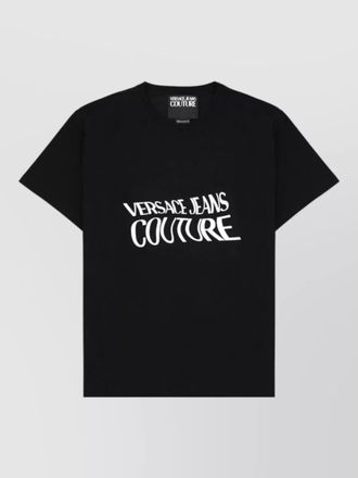 Versace Jeans Couture short sleeve crew neck logo t shirt