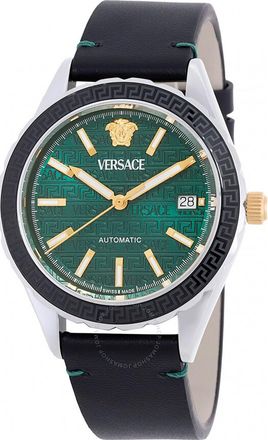 Versace VEQCA0124 Mens Watch - Silver - One Size
