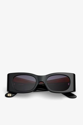 Ganni x Ace & Tate Black Kayla Sunglasses Size One