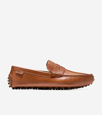 Cole Haan Mens Davies Grand Penny Driving Shoes - Brown Size 10.5