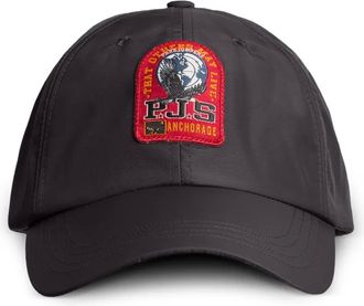 Parajumpers logo-patch baseball cap - unisex - Cotton/Polyester/Polyamide - One Size - Black