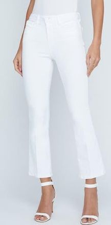 L'agence Mira Crop Micro Bootcut Jeans in Blanc at Nordstrom Rack, Size 31