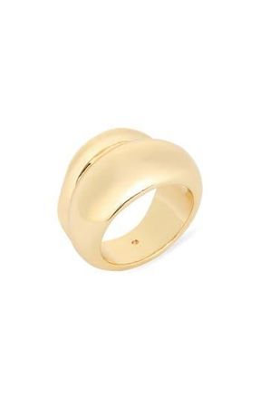 Nordstrom Rack Demi Fine Molten Ring in Gold at Nordstrom Rack, Size 9