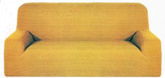 Trade Shop Trade Shop - Copridivan 4 Estendible Post 170 To 280 Cm Copri Divano Elasticalizado Color - Oro