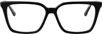 Calvin Klein Rechthoekig Optisch Montuur - Dames - Brillen - Zwart - 55 MM - Accessoires