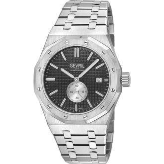 Gevril Group Gotham Bracelet Watch, 41mm in Silver at Nordstrom Rack