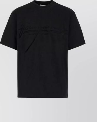 Ferragamo crew neck graphic print short sleeves t-shirt
