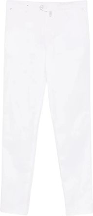 Kiton Pantaloni con applicazione logo - Bianco