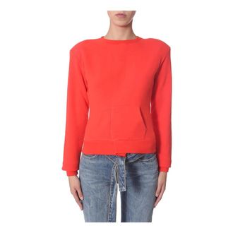 Unravel Dames, Sweatshirts & Hoodies, Rood, Maat: XS Katoen