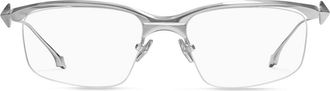 Gentle Monster Kro 02 square-frame glasses - unisex - Metal - One Size - Silver