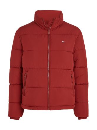 Tommy Jeans Steppjacke TOMMY JEANS CURVE TJW ESSENTIAL PUFFER EXT, Damen, Gr. XXXL (48), rot (regatta rot), Web, Obermaterial: 100% Polyester. Futter: 100% Polyes