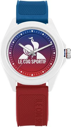 Le Coq Sportif Mens Accessories Monochrome Digital Watch in White/Blue/Red - One Size