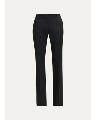 Alexander McQueen Bumster Wool Trousers