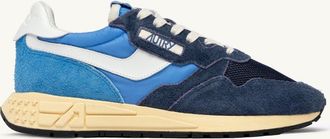 Autry REELWIND LOW SNEAKERS IN BLUETTE AND DIGITAL BLUE NYLON AND SUEDE