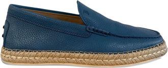 Tod's Espadrilles in stile mocassini - Blu