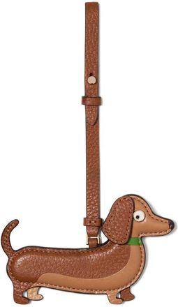 Kate Spade New York dog dangle bag charm in Warm Gingerbread. at Nordstrom
