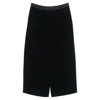 Giorgio Armani Wide Trousers - female - Giorgio Armani - Wide Trousers - Black - M - Trousers