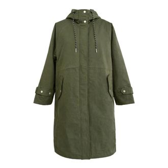 Lollys Laundry Abrigo largo Shea LL - Coats - Mujer - Verde - XS
