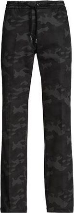 8 by YOOX PRINTED COTTON DRAWSTRING RELAXED PANTS