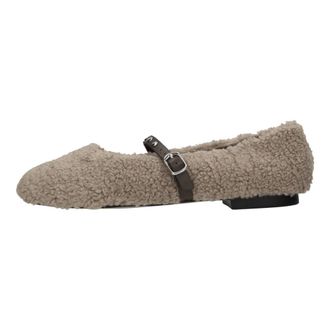 Emanuelle Vee Dames, Schoenen, Beige, Maat: 41 EU Synthetisch