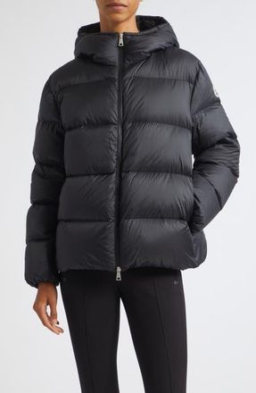 Moncler Feligule Water Repellent Down Puffer Jacket in Black at Nordstrom, Size 00