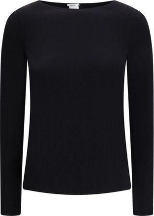 Wolford Zwarte Modal Longsleeve T-Shirt