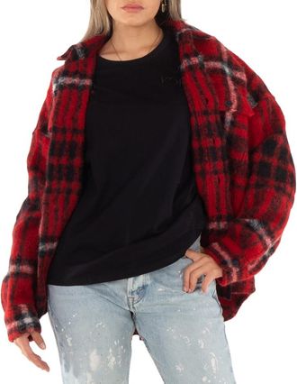 Polo Ralph Lauren Plaid-Check Pattern Brushed Shirt, Size Medium