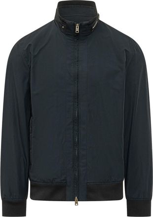 Woolrich Dark Blue Solid Jacket