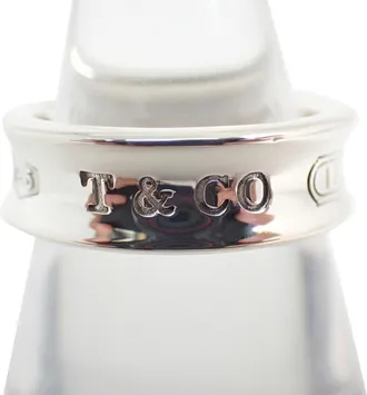 Tiffany & Co. Sterling Silver 925 Band Ring (Pre-Owned)