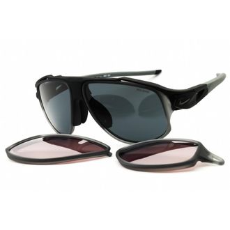 Nike Unisex Black Round Sunglasses NIKEFLYFREEINFINITYIO0099X