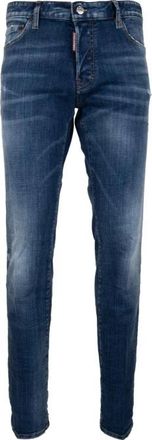 Dsquared2 Slim Jean - Heren - Slim Fit Jeans - Blauw - 2XL - Katoen - Jeans
