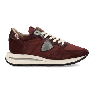 Philippe Model Trpx Haute Running - female - Philippe Model - Sneakers - Red - 5 UK - Shoes