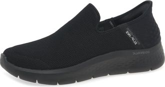 Skechers Mens Go Walk Flex Sneaker, Black Textile, 11.5 UK