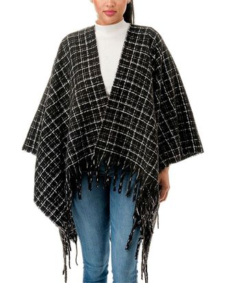 MARCUS ADLER Tweed Ruana