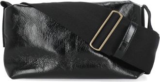 Uma Wang Leather Shoulder Bag