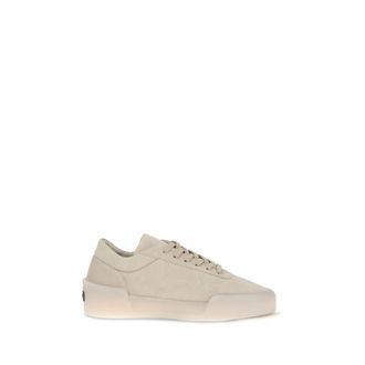 Fear of God Beige Rubber Athletic Mens Sneakers