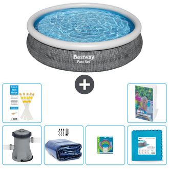 Bestway Piscina Bestway Fast Set Redonda - 366x76 Cm - 7-piezas S229