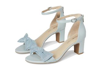 Life Stride Florence Bow Strappy Sandals Womens Sandals Ice Blue : 6.5 M (B), Faux Leather
