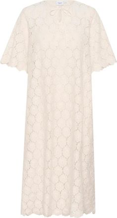Saint Tropez Zoja SZ Dress - Dames - Casual kleedjes - Beige - S - Kleedjes