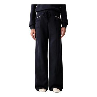 Guess Broeken, Dames, Blauw, S, Katoen, Nautical Sweat Pant