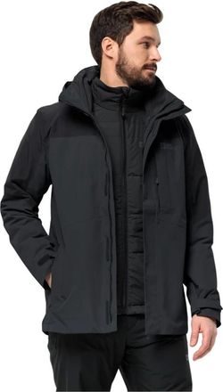 Jack Wolfskin Heren, Jassen, Grijs, Maat: 2XL Wol