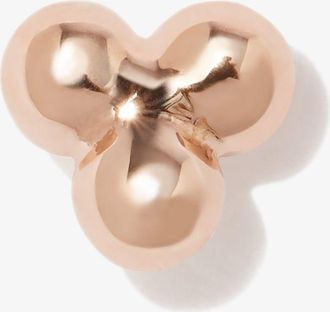 Maria Tash 18K Rose Gold Three Ball Trinity Earring - Womens - 18kt Rose Gold