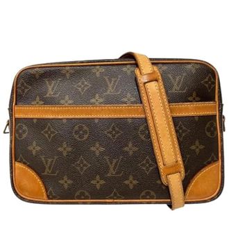 Louis Vuitton Pre-owned Cross Body Bags, female, Brown, Size: ONE SIZE Pre-owned Trocadero 27 Monogram shoulder bag