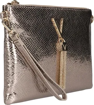 Valentino Tassen, Dames, Geel, ONE Size, Divina Winter Clutch