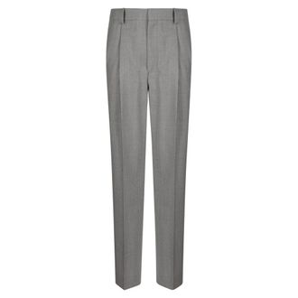 Victoria Beckham Slim-fit Broeken - Dames - Slim Fit Broeken - Grijs - 2XS - Broeken