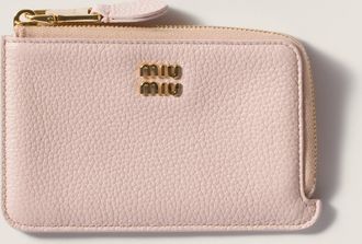 Miu Miu Leather pouch card holder
