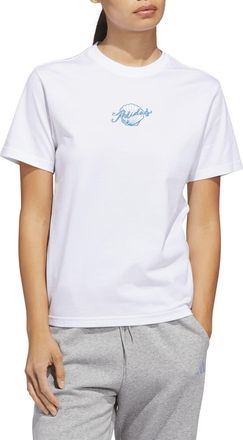 adidas Seashell Logo Graphic T-Shirt in White at Nordstrom Rack, Size X-Large