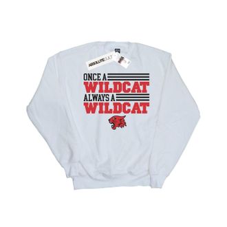 Disney Dames/Dames High School Musical The Musical Once A Wildcat Sweatshirt (Wit)