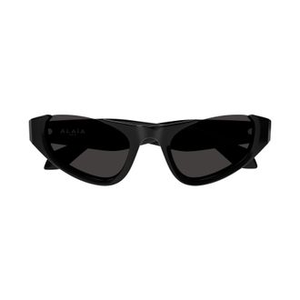 Alaia Aa0076s Cat-Eye Sunglasses in Glossy Black Recycled Acetate